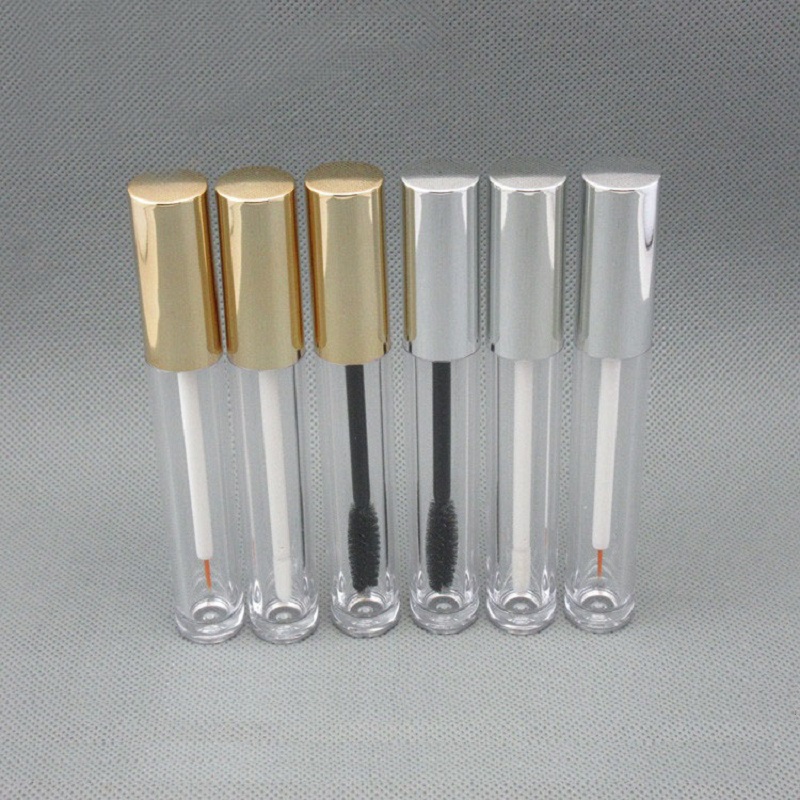 6 ミリリットルクリアリップチューブゴールド/シルバー蓋リッ - Gel Refill Pack のレビューと価格