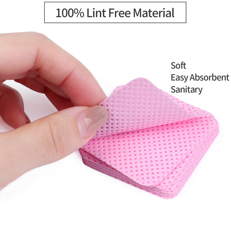 540枚入り/パック 糸くずの出ないネイルポリッシュリムーバ - Gel Refill Pack のレビューと価格